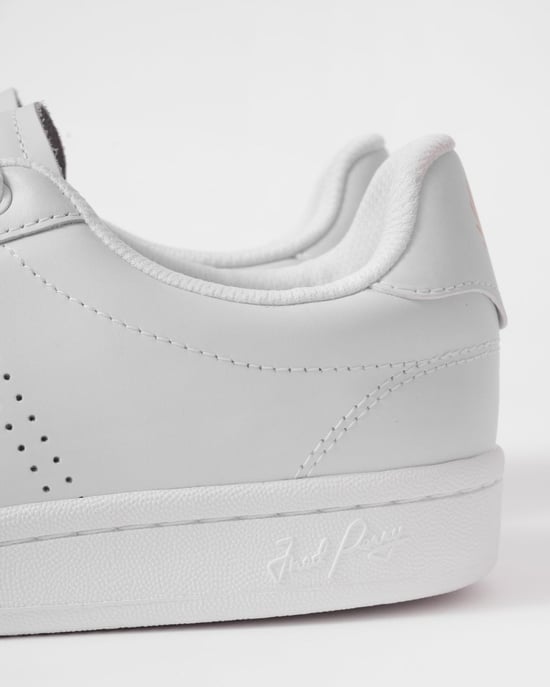 Fred Perry Cupsole Läder Herr Vita Sneakers - Image 6