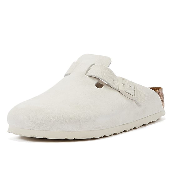 Birkenstock Boston Antique Suede Unisex Sandals - Image 1