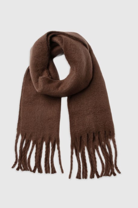 Oversized Tassel Fluffy Scarf - Image 2