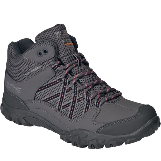 Regatta Kids Edgepoint Water Resistant Outdoor Walking Hiking Ankle Boots - Image 1