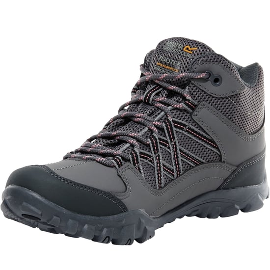 Regatta Kids Edgepoint Water Resistant Outdoor Walking Hiking Ankle Boots - Image 2