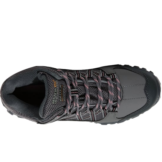 Regatta Kids Edgepoint Water Resistant Outdoor Walking Hiking Ankle Boots - Image 3