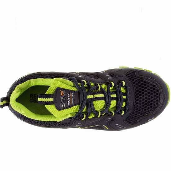 Regatta Kids Vendeavour Low Rise Waterproof Outdoor Walking Hiking Shoes - Image 3