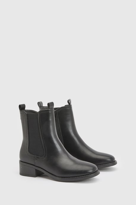 Tab Detail Chelsea Boots - Image 3