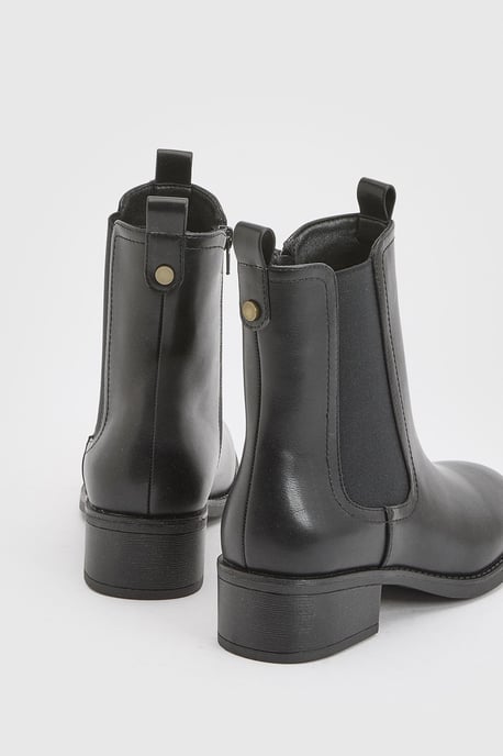 Tab Detail Chelsea Boots - Image 4