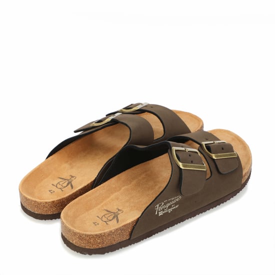 Men's Original Penguin Port Buckle Sandal in Brown - Image 3