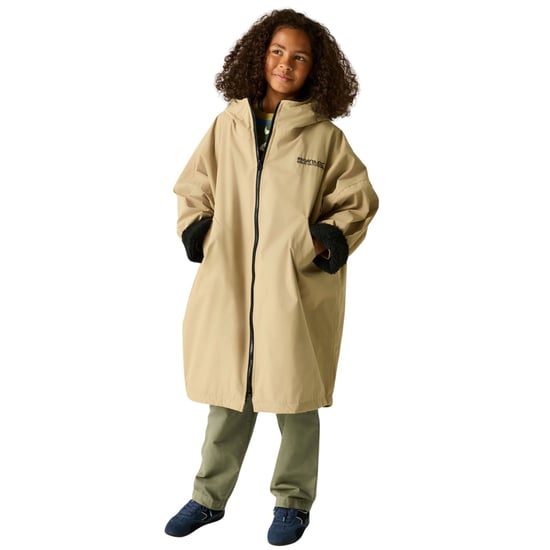 Regatta Kids Spirit Of Adventure Hooded Waterproof Warm Drying Changing Robe - Image 1