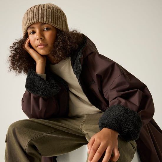Regatta Kids Spirit Of Adventure Hooded Waterproof Warm Drying Changing Robe - Image 5