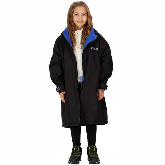 Regatta Kids Spirit Of Adventure Hooded Waterproof Warm Drying Changing Robe - Image 3