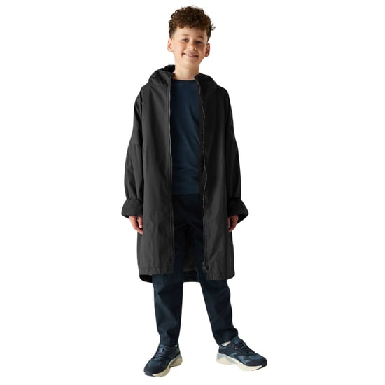 Regatta Kids Spirit Of Adventure Hooded Waterproof Warm Drying Changing Robe - Image 1