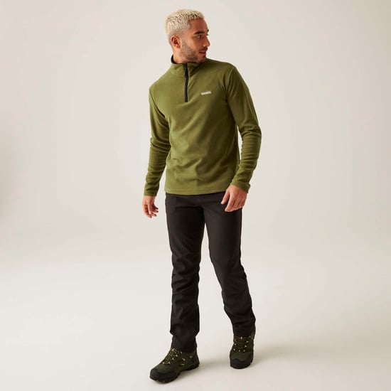 Regatta Mens Thompson Lightweight 1/2 Zip Outdoor Walking Fleece Pullover - Image 3