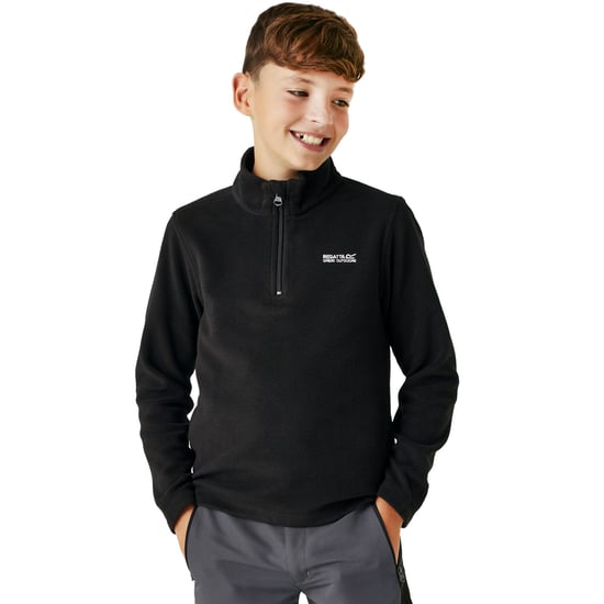 Regatta Kids Childrens Hot Shot II Lightweight 1/2 Zip Outdoor Fleece Pullover - Image 1