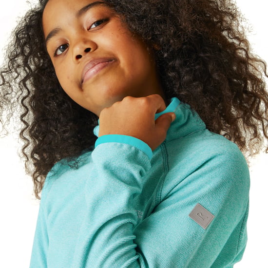 Regatta Kids Loco Half Zip Mini Stripe Outdoor Pullover Fleece - Image 3