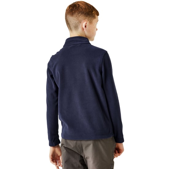 Regatta Kids Childrens Hot Shot II Lightweight 1/2 Zip Outdoor Fleece Pullover - Image 2