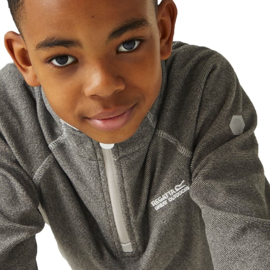 Regatta Kids Loco Half Zip Mini Stripe Outdoor Pullover Fleece - Image 3