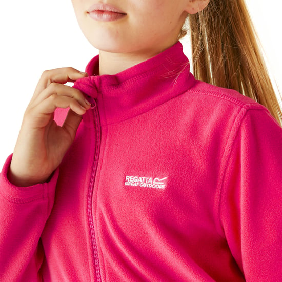 Regatta Kids Childrens King II Lightweight Outdoor Walking Hiking Fleece Jacket - Image 3