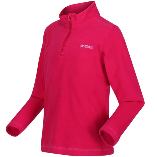 Regatta Kids Childrens Hot Shot II Lightweight 1/2 Zip Outdoor Fleece Pullover - Image 4