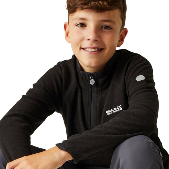 Regatta Kids Loco Half Zip Mini Stripe Outdoor Pullover Fleece - Image 3