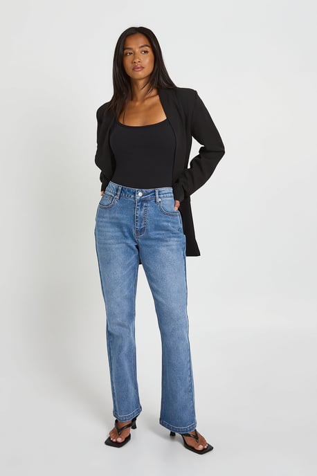 The Petite Mid Waist Baby Bootcut - Image 3