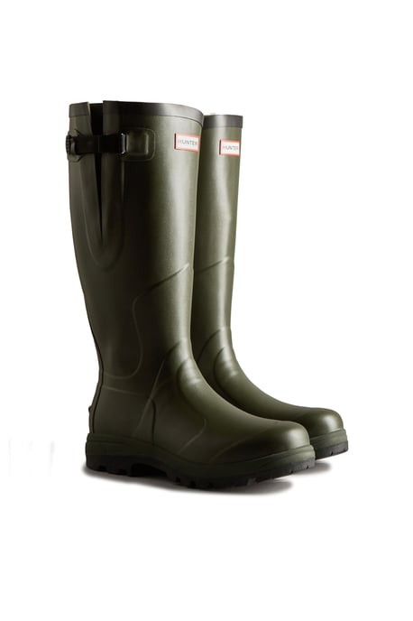 Hunter Balmoral Side Adj Tall Boot Dark Olive - Image 2