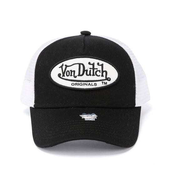 Von Dutch Trucker Boston Cotton Black Caps - Image 1