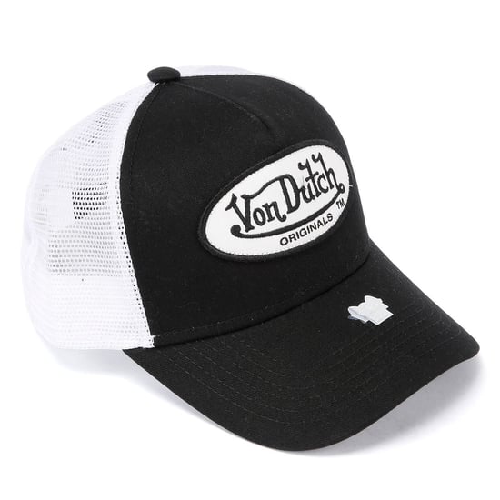 Von Dutch Trucker Boston Cotton Black Caps - Image 2