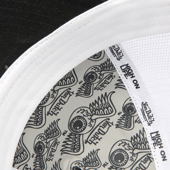 Von Dutch Trucker Boston Cotton Black Caps - Image 3
