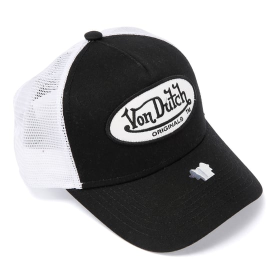 Von Dutch Trucker Boston Cotton Black Caps - Image 4