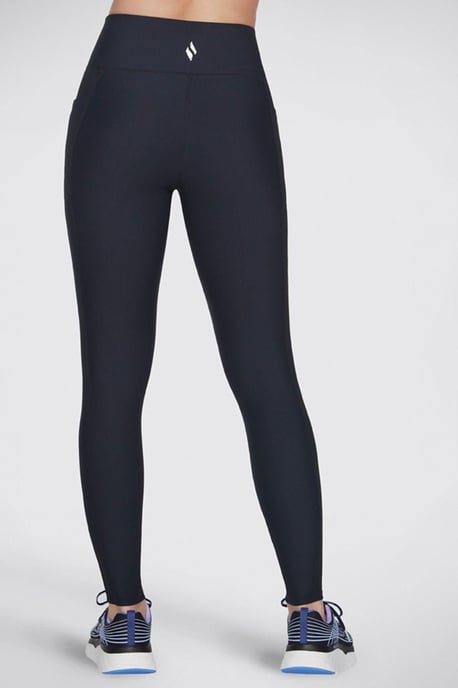 Goflex Rib Fl Hw Leggings Djärv Svart - Image 3