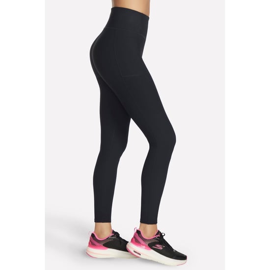 Goflex Rib Fl Hw Leggings Djärv Svart - Image 4