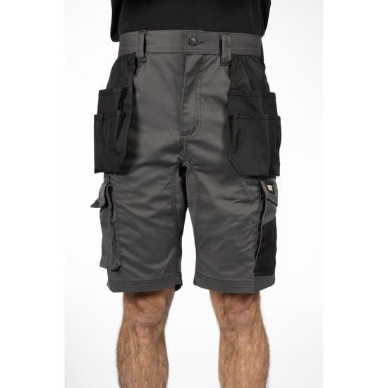 Caterpillar Essential Stretch Holster Polyster Mannen Grijze Werkshorts - Image 2