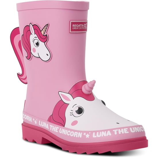Regatta Kids Mudplay II Outdoor Wellington Boots Rain Boots Wellies - Image 4
