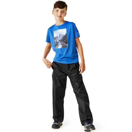 Regatta Unisex Kids Stormbreak Outdoor Waterproof Walking Overtrousers - Image 3