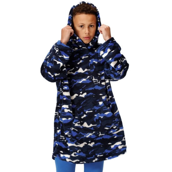 Regatta Kids Cosy Borg Fleece Oversized Hoody Wearable Blanket - Image 1