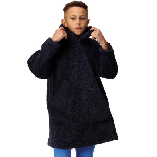 Regatta Kids Cosy Borg Fleece Oversized Hoody Wearable Blanket - Image 1