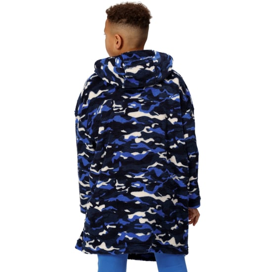 Regatta Kids Cosy Borg Fleece Oversized Hoody Wearable Blanket - Image 2