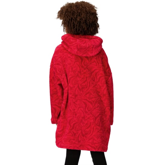 Regatta Kids Cosy Borg Fleece Oversized Hoody Wearable Blanket - Image 2