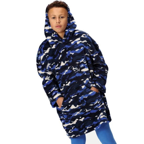 Regatta Kids Cosy Borg Fleece Oversized Hoody Wearable Blanket - Image 3