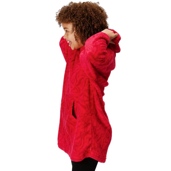 Regatta Kids Cosy Borg Fleece Oversized Hoody Wearable Blanket - Image 3