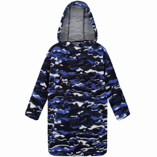 Regatta Kids Cosy Borg Fleece Oversized Hoody Wearable Blanket - Image 5