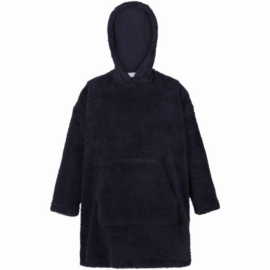 Regatta Kids Cosy Borg Fleece Oversized Hoody Wearable Blanket - Image 5