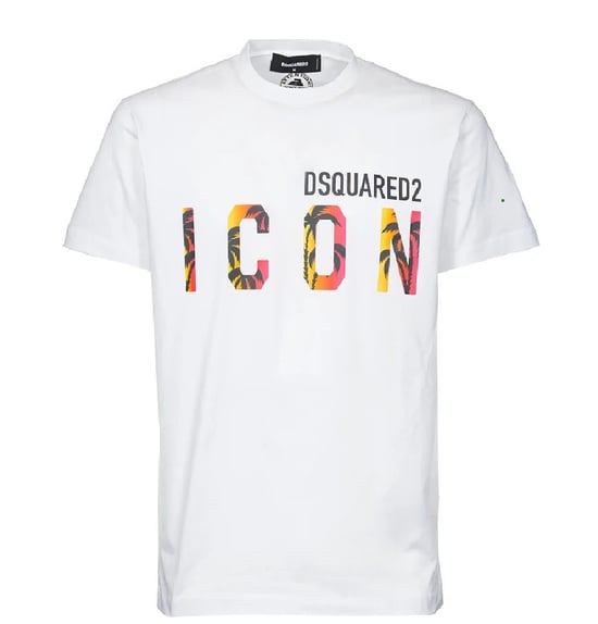DSQUARED2 ICON SUNSET COOL T-SHIRT SLIM FIT - Image 1