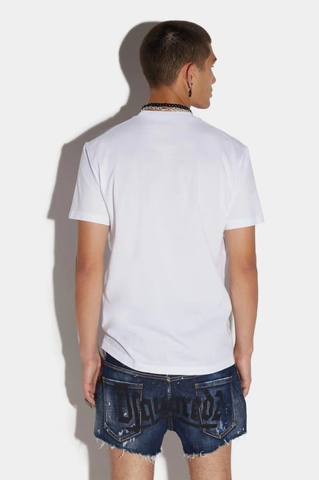 DSQUARED2 ICON SUNSET COOL T-SHIRT SLIM FIT - Image 3