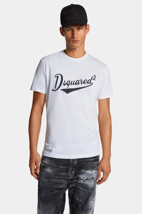 DSQUARED2 COOL FIT VELVET LOGO T-SHIRT - Image 2