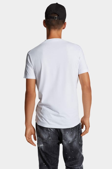 DSQUARED2 COOL FIT VELVET LOGO T-SHIRT - Image 3