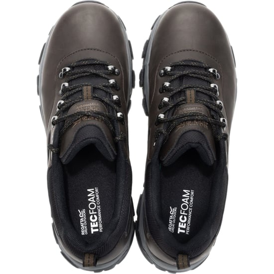 Regatta Mens Holcombe Classic Low Walking Shoes - Image 6