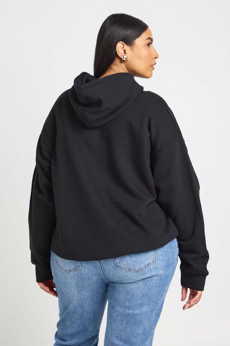 Plus Leopard Nyc Oversized Hoodie - Image 2