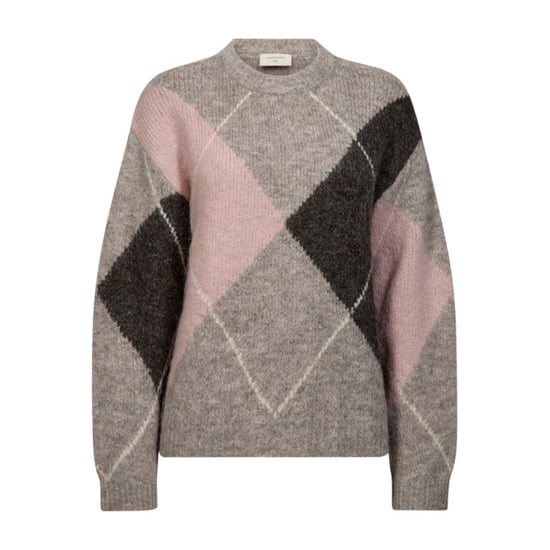 Free Quent Fqgrslulu-pullover grey mel. - Image 1