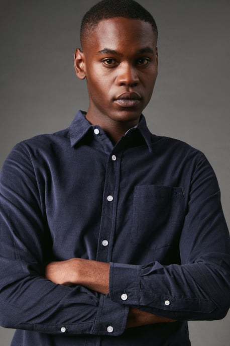 Corduroy Long Sleeve Shirt - Image 2