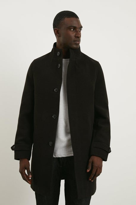 Signature Funnel Neck Coat - Image 1